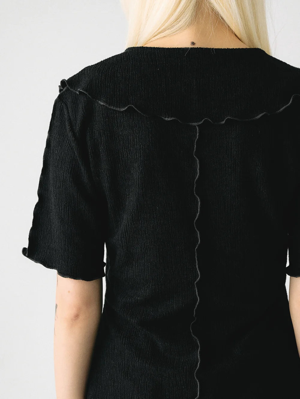 Bella Jersey Shirt - Black