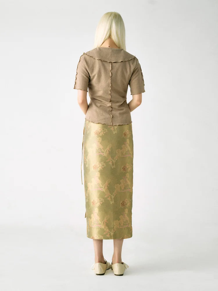 Bella Jersey Shirt - Latte