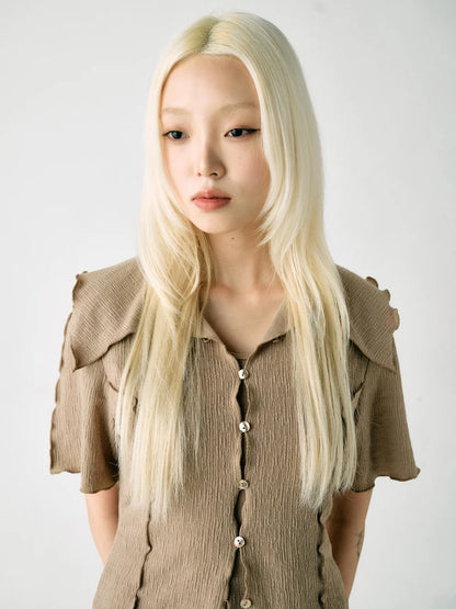 Bella Jersey Shirt - Latte