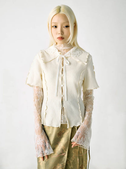 Bella Jersey Shirt - Ivory