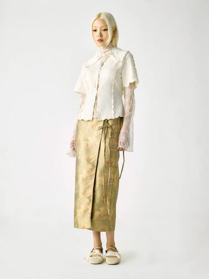 Bella Jersey Shirt - Ivory