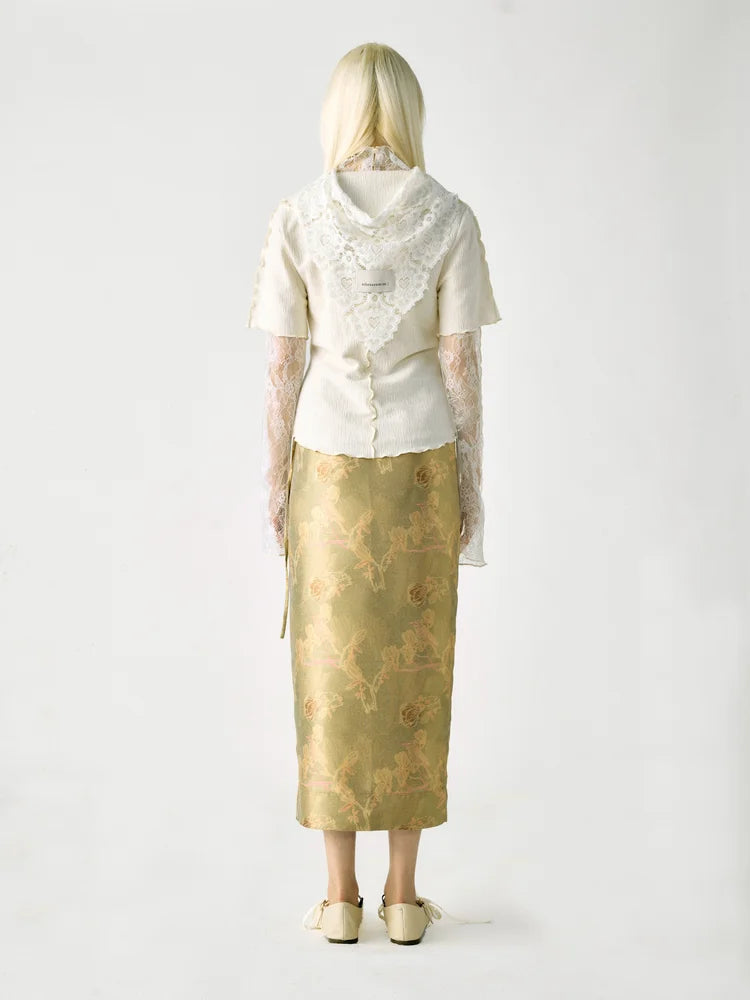 Bella Jersey Shirt - Ivory