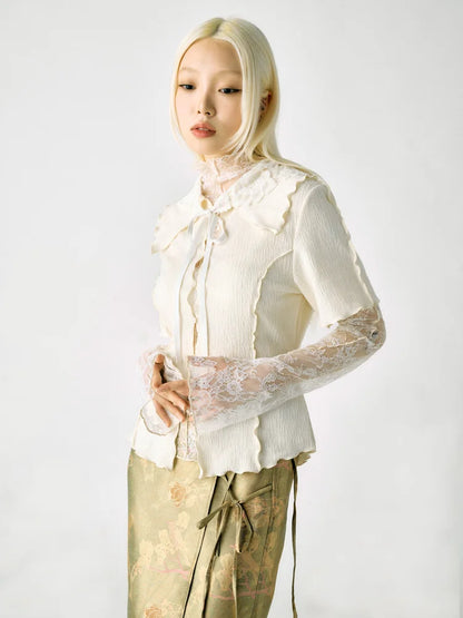 Bella Jersey Shirt - Ivory