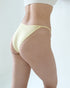 string bikini style panty in lemon yellow
