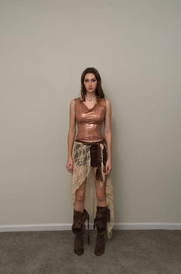 METALLIC COPPER IDA TOP