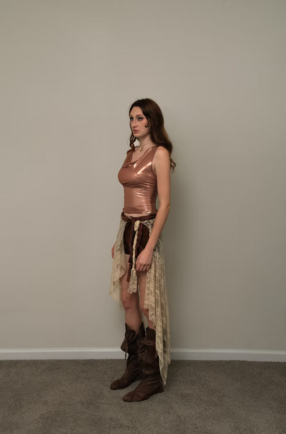 METALLIC COPPER IDA TOP