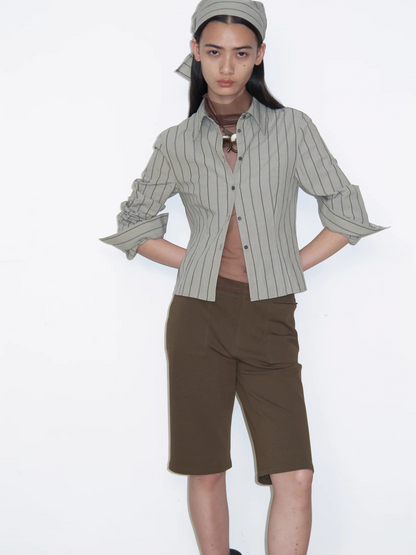 Striped Tailored Shirt