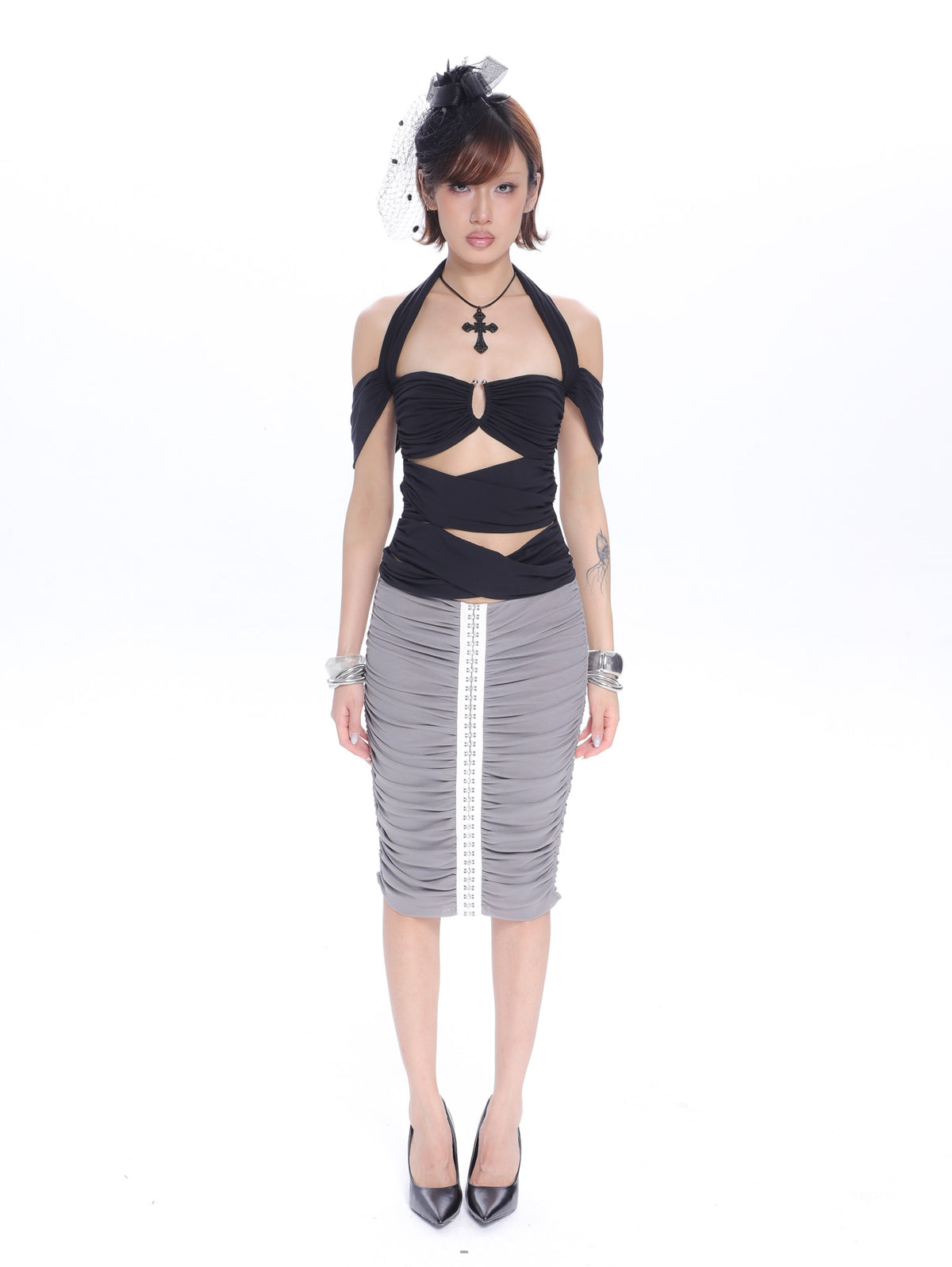 Veloria Midi Skirt