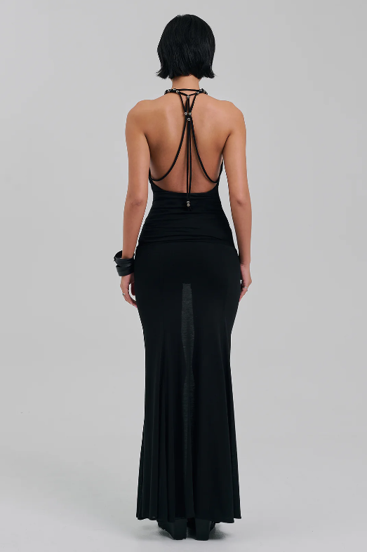 Altar Maxi Skirt Black