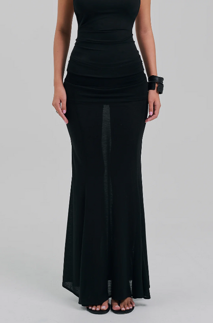 Altar Maxi Skirt Black
