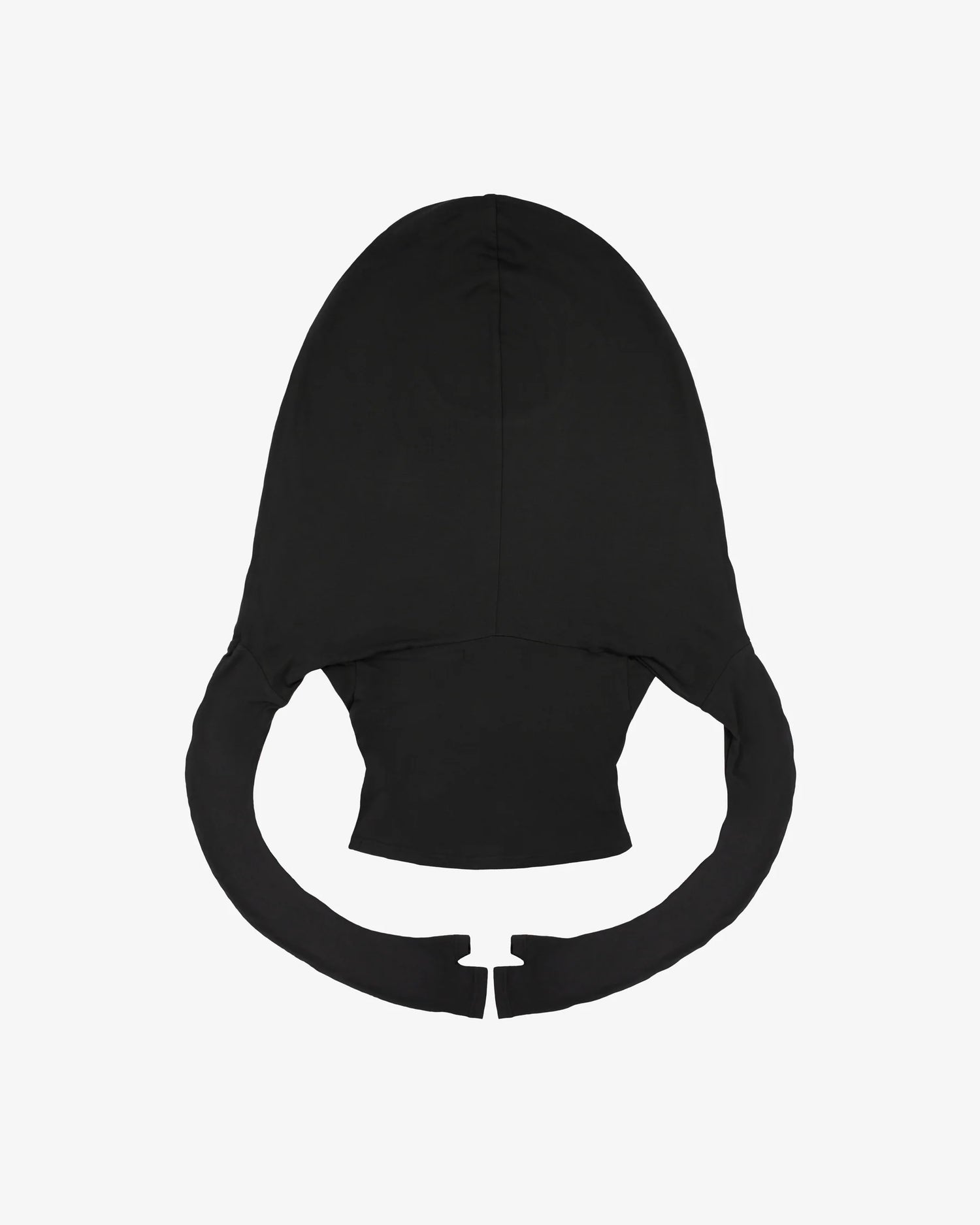 Hooded Banana Top Black