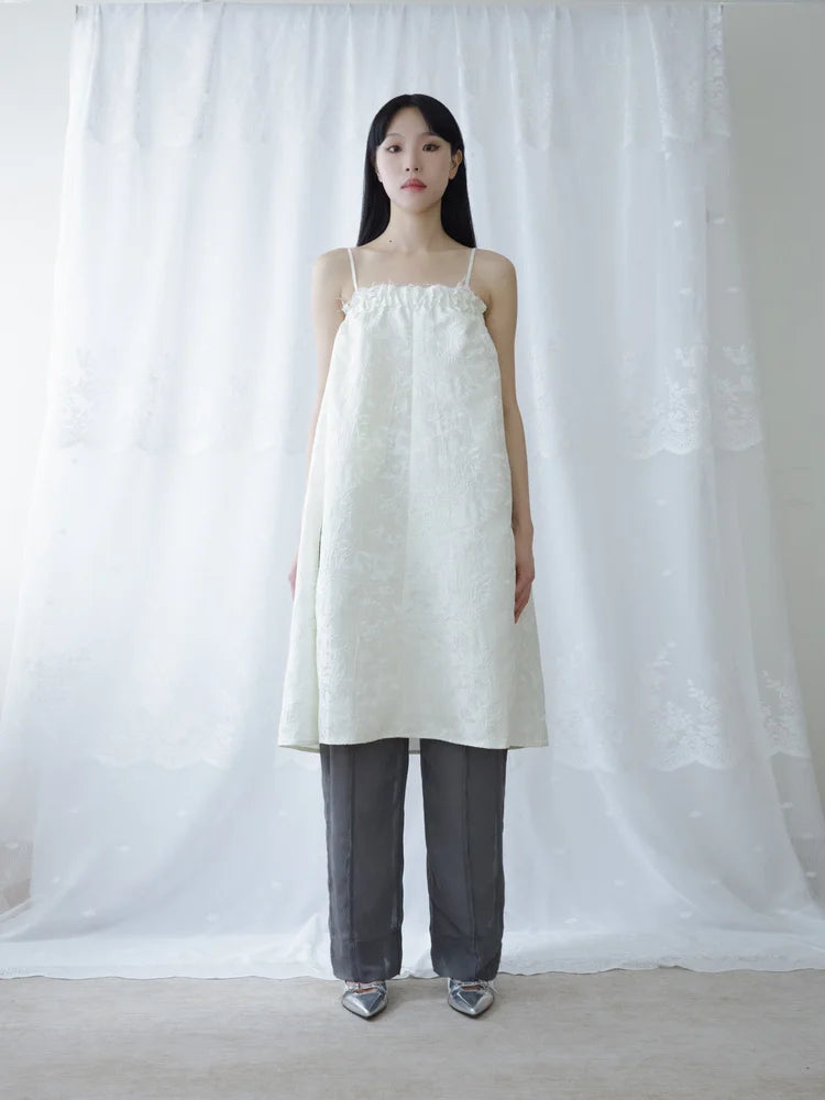 Kara A-lined Top/Skirt - White