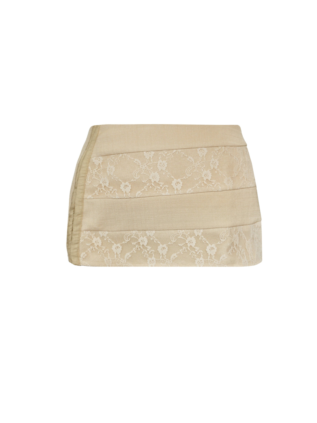 Lace Locket Micro Skirt