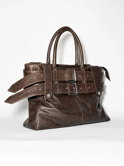 Lewis Leather Journal in Brulee