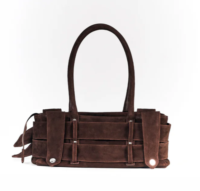 Lewis Parallelo Espresso Suede