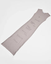form fitting dress with subtile print