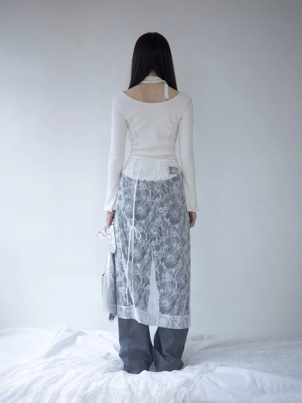 Pina Multiway Rib Top - Ivory