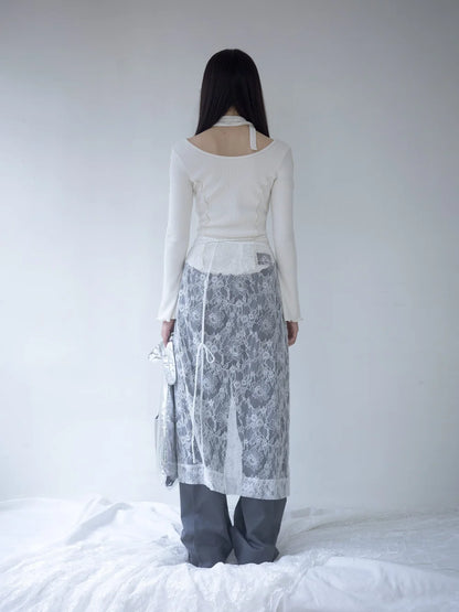 Pina Multiway Rib Top - Ivory