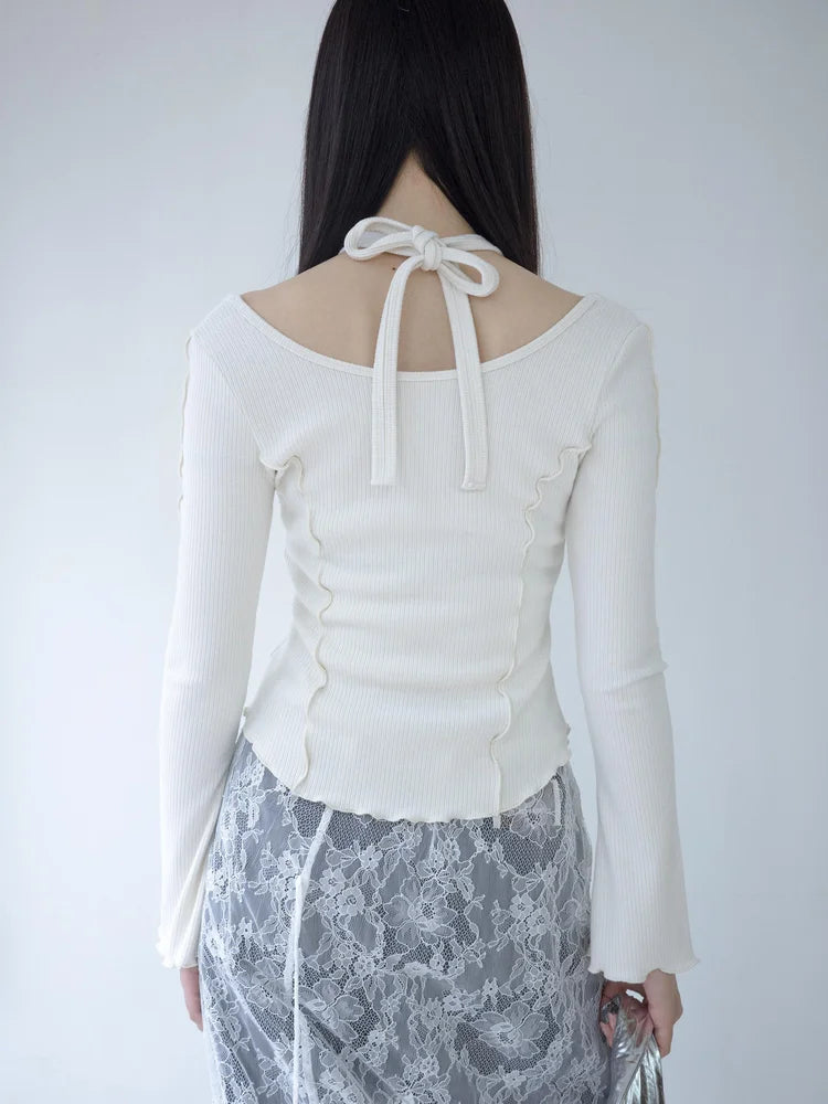 Pina Multiway Rib Top - Ivory