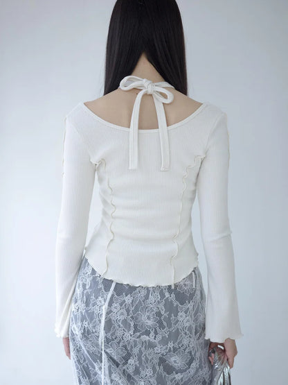 Pina Multiway Rib Top - Ivory