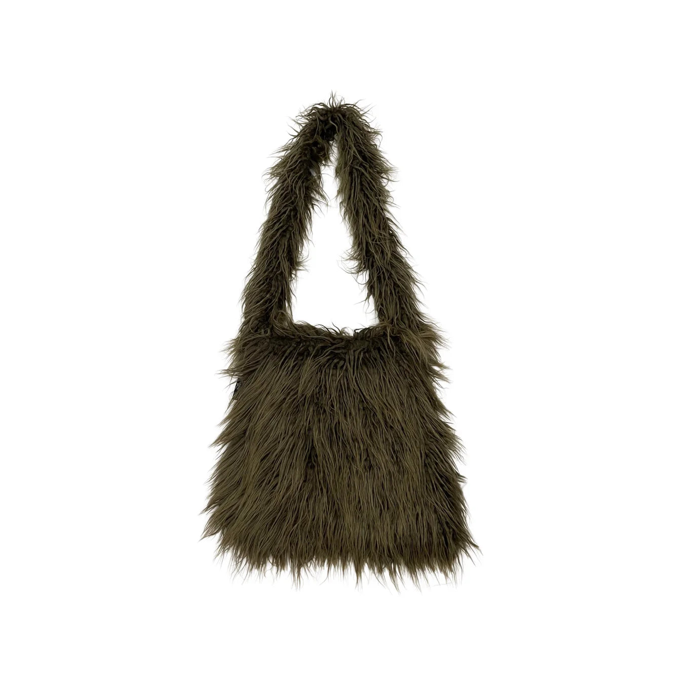 Dolomedes Faux Fur Shoulder Bag [ 2 Colours ]