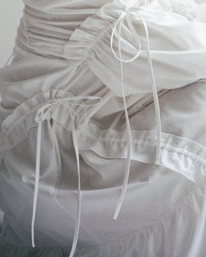 Rosie Puff Sleeve Blouse - White