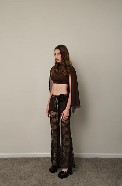 ELYSIENNE LACE PANTS