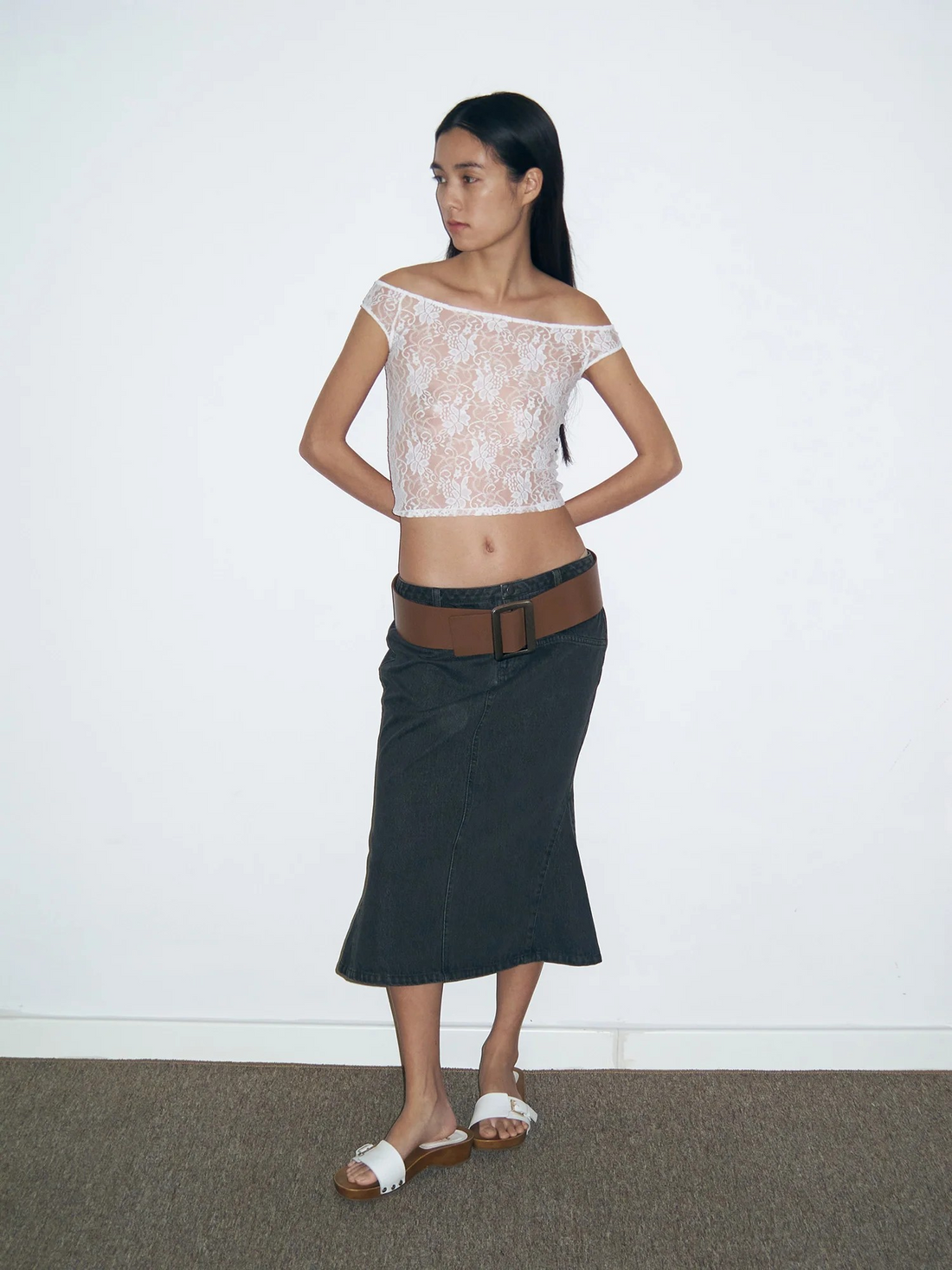 Nerissa Denim Skirt