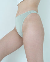 highwaist thong panty in sage green