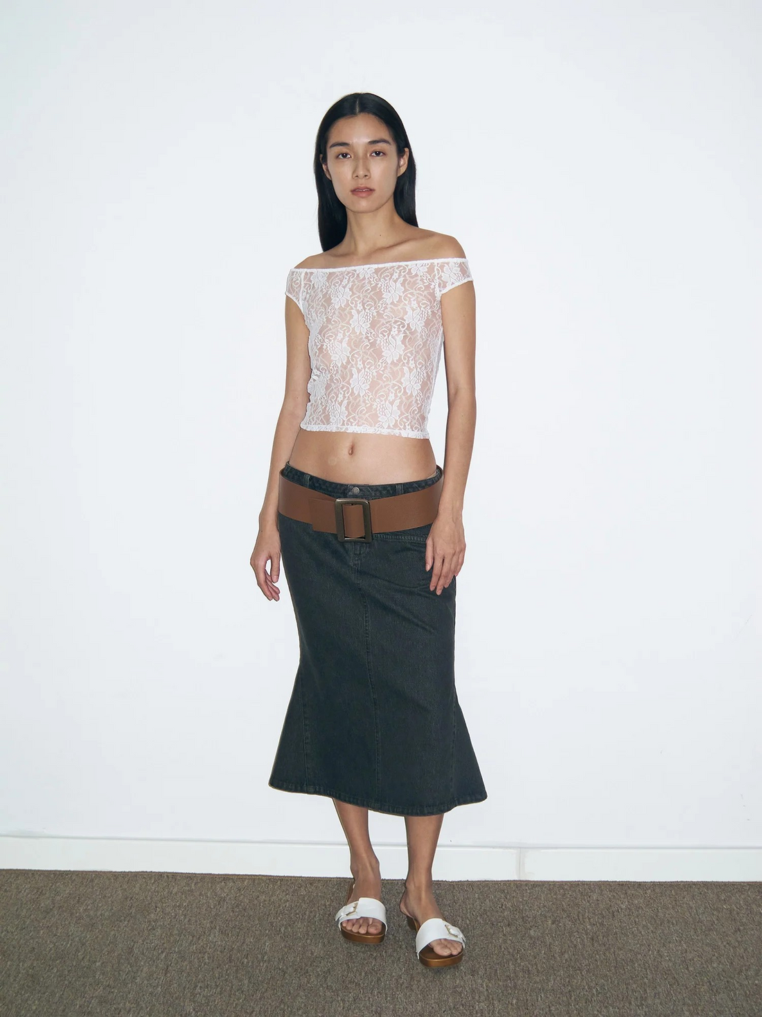 Nerissa Denim Skirt